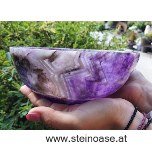 Kristallschale - Steinschale Amethyst